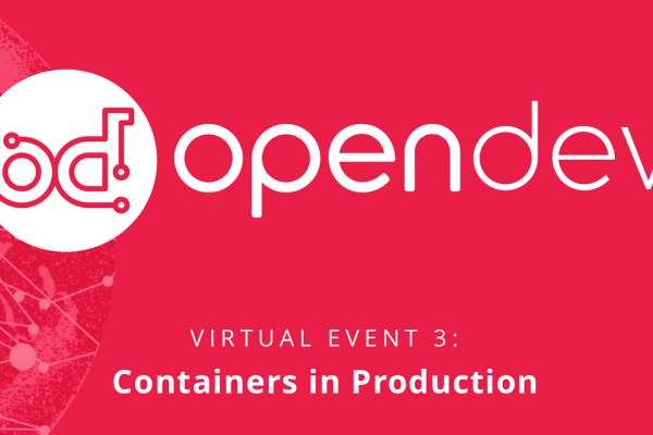 OpenDev: Containers in Production, that’s a wrap!